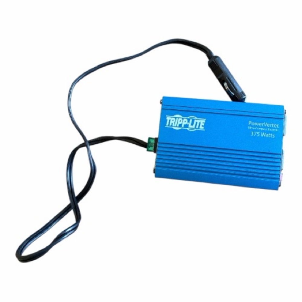 Tripp Lite 375W Power Inverter | DC to AC Car Inverter | Dual Outlets